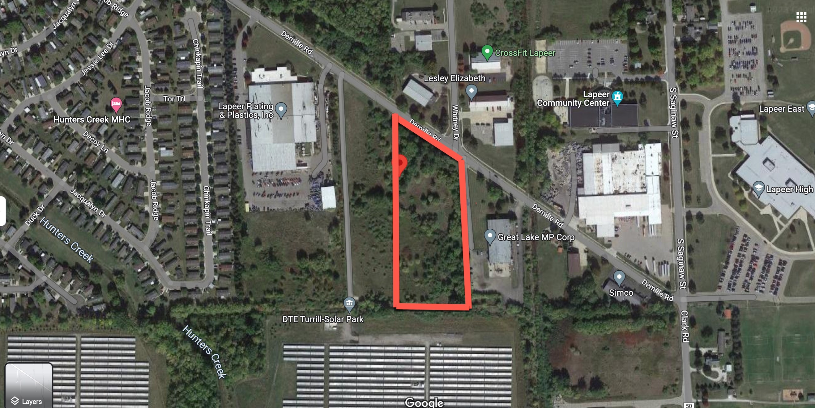 Land for Sale in Lapeer Michigan 48446